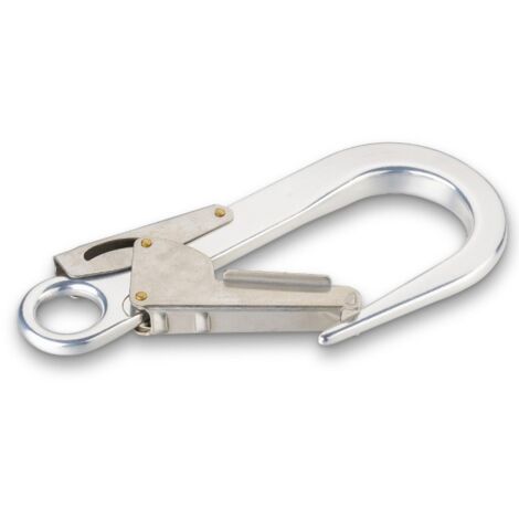 STEELPRO MOSQUETON ARNES ACERO GALV.AUTOMATICO RAPIDA APERTURA 25 kN 1888MGAL