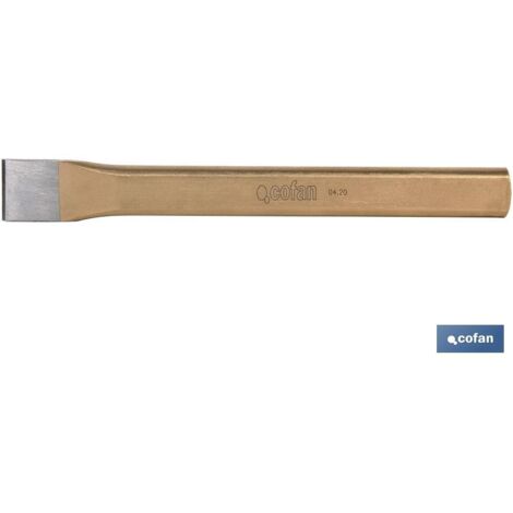 COFAN cortafrios plano 21x200 , Cortafrío plano enfocado especialmente para el sector de la mecánica. Está fabricado en acero de alta calidad, gracias a su material es muy resisten
