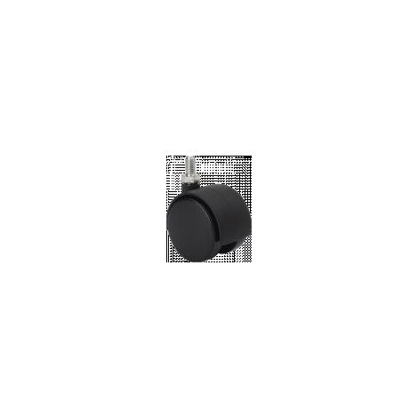 Rueda Giratoria Dble 050Mm Tw0114 Espiga M8X15 050Kg Ne Alex