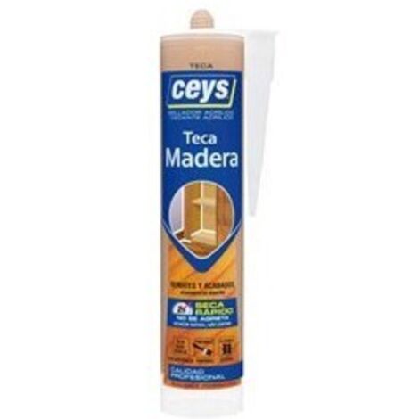 Sellador CEYS para Madera - Tono Teca Cartucho Profesional 505782