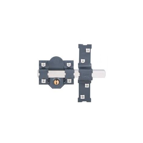 FAC CERROJO 201L/80 PINTADO LLAVE/LLAVE (1/3)