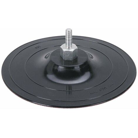 WOLF PLATO CAUCHO TALADRO ADHESIVO 125 8 MM. 2223