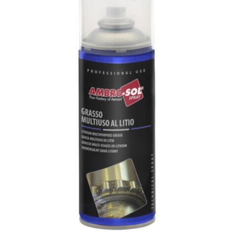AMBRO-SOL, Nautisches Lithiumvet, wit, spray, 400 ml AMBRO-SOL, Nautisches Lithiumvet, wit, spray, 400 ml