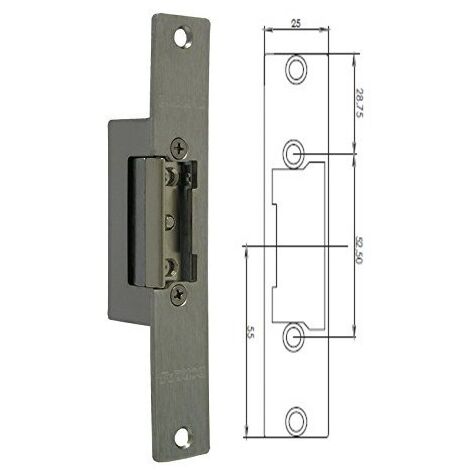 DORCAS CERRADURA 99-1AbF DOBLE/YSX 10-24V AC/DC CORTA PEQUEÑA CUÑA S/CORTE
