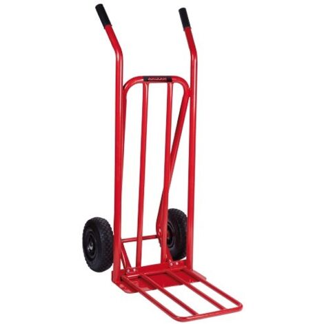 MAXIMA CARRETILLA NEUMATICA PALA PLEGABLE 300 KG.