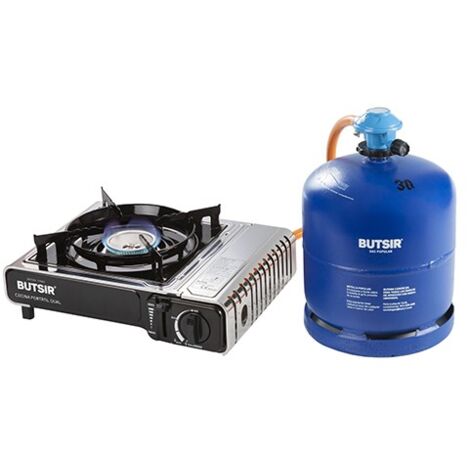 Cocina Portátil, 1 Fuego, Ms-2000 Dual  Butsir 73900