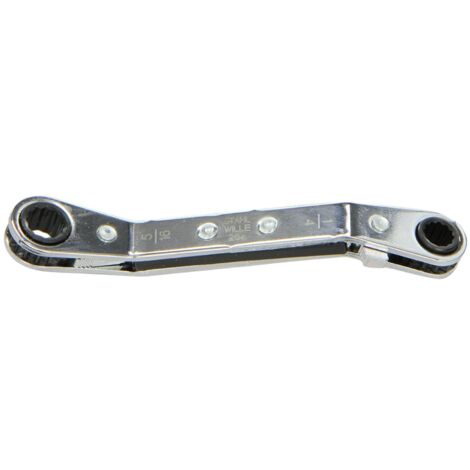 STAHL.LLAVE CARRACA COMBINADA CODO 1/45/16