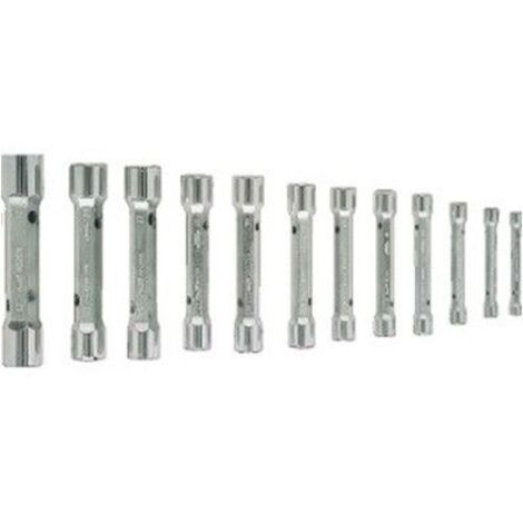 BAHCO juego 8 llaves de tubo 27m/8 bahco , Juego Llave Tubo 2 Bocas 8 Pzas 27M/8 de la marca Bahco.
