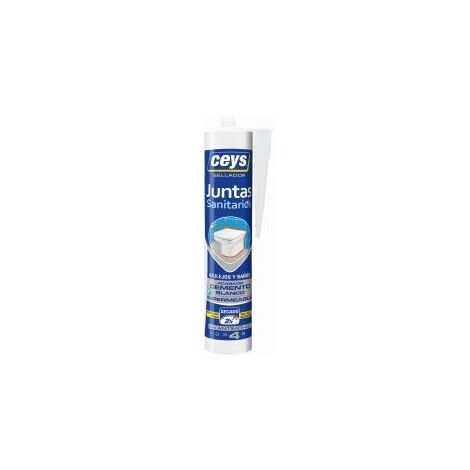 CEYS STOP JUNTAS SANITARIOS BLANCO (CARTUCHO 290 ML