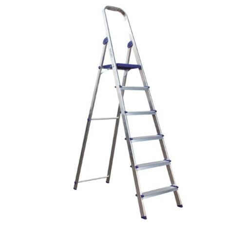 SVELT ESCALERA ALUMINIO TIJERA DOMESTICA 3 PELDAÑOS 0.75