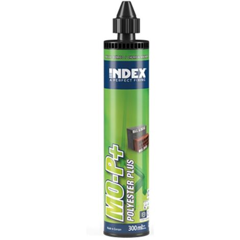 Caja de 12 - Anclajes químicos - Polyester PLUS - Homologado ATE Opción 8 300 ml
