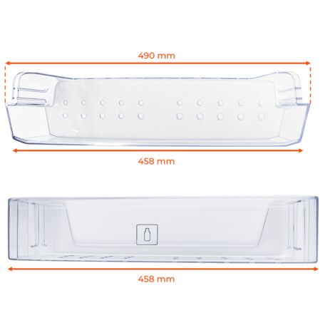 Étagère De Porte De Réfrigérateur Beko 4825000200 – Compatible AB910W, AP930S, AP930X, AS920S