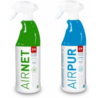 Kit Airnet + Airpur Nettoyeur et Désodorisant Climatisation