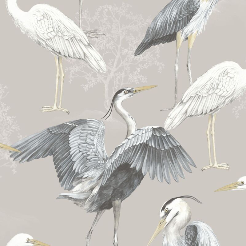 Rasch Design Library Grey Stork Heron ...