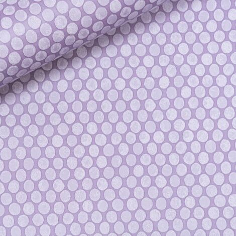 Plum Purple Dot Wallpaper Smooth Circular Spots Geometric Pattern Paste The Wall (1/5)