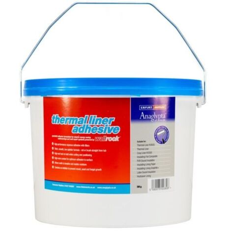 Wallrock Thermal Liner Adhesive Ready Mixed Heavy Duty Wallpaper Paste 5kg