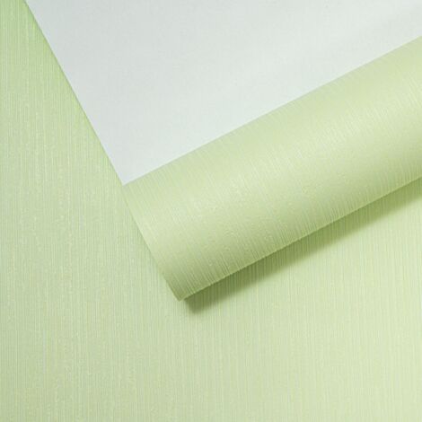 Light Lime Wallpaper Plain Stripe Non-Woven Vinyl Paste The Wall (1/5)