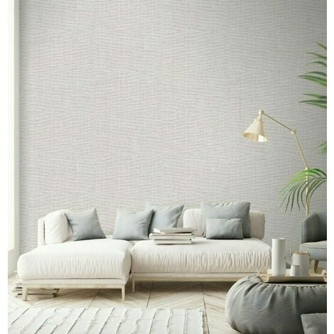 Linen String Grasscloth Wallpaper • Organic Textures • Milton & King