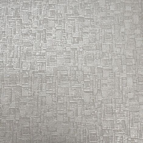 Arthouse Basalt Texture Gunmental Grey Silver Metallic Foil Textured Wallpaper