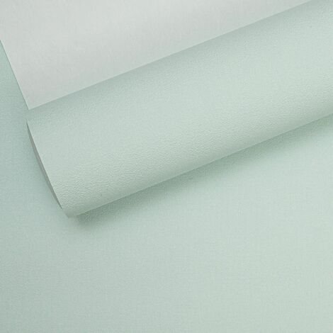 Grandeco Vert Pale Green Aqua Textured Cotton Backed Vinyl Wallpaper (1/4)