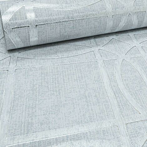 thumbnail image 2 of Arthouse Heritage Grey Metallic Silver Check Texture Geometric Wallpaper – 251906 – 10m X 0.53m 2 of 5