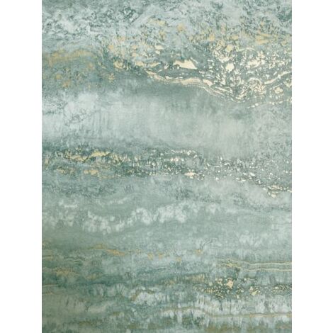 Semper Marble Jade & Gold Heavyweight wallpaper 189505