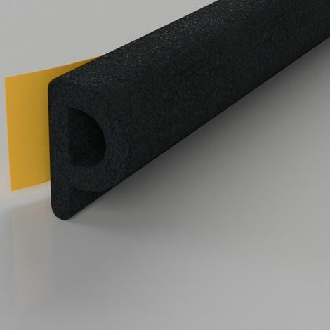 10m Rubber Seal Draught Excluder Self Adhesive Foam Weather Strip Doors Windows (1/4)