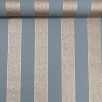 Grey Gold Stripe Wallpaper Glitter Shimmer Paste The Wall Thick Heavy Vinyl
