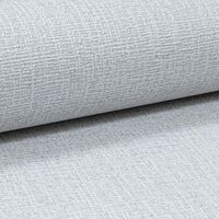 Grey Thick Textured Silver Glitter Vinyl Wallpaper Shimmer Linen Effect Plain