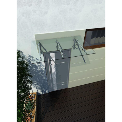 Support D’auvent En Verre – Acier Inoxydable V4A, Pour Toit, Fixation Murale, PMC