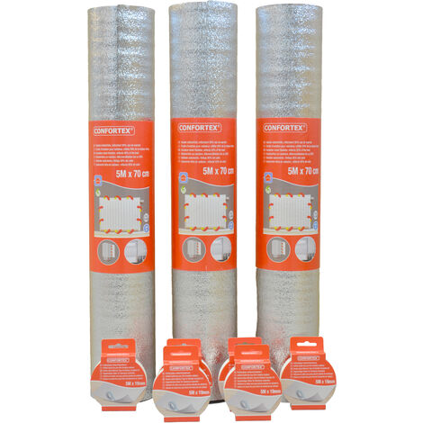 ISOLANT RADIATEUR PACK (3 rlx + 6 rlx double face) (1/2)