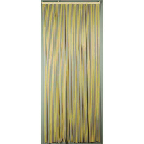Rideau portière Lumina 90 x220  cm beige (1/3)