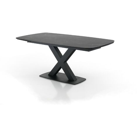 Tavolo allungabile BOYLE BLACK MARBLE