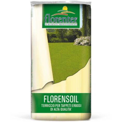 Substrato tappeti erbosi Florensoil per semina e rigenerazione di manti erbosi sacco da 50 litri