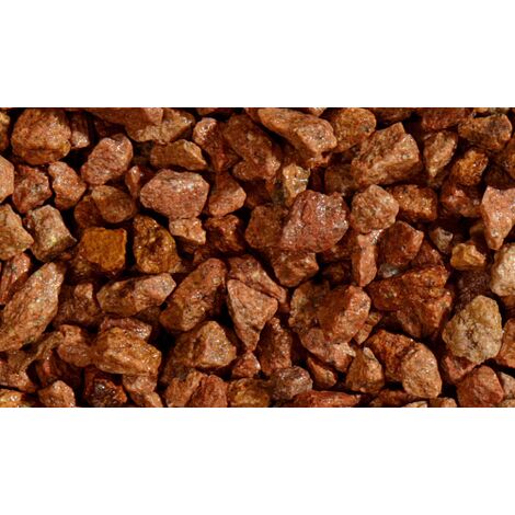 Sassi ciottoli colorati Porfido Arancione 8-16 mm 10 Kg decorazione giardino pietre colorate 10 Kg