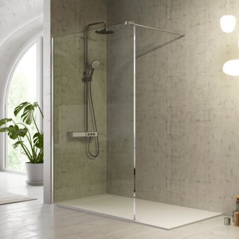 Panel fijo de ducha 70 cm FRESH Cristal transparente