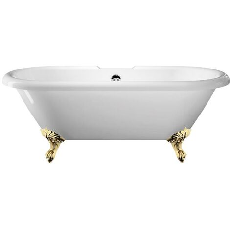 Bañera con patas CHELSEA  170 cm patas ÁGUILA DORADAS