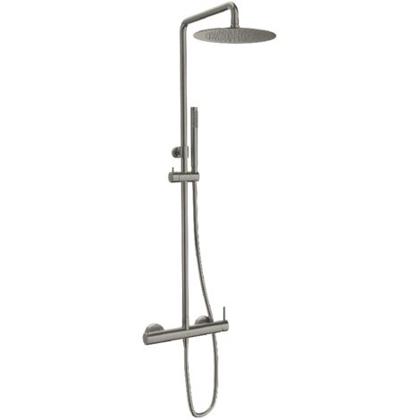 Columna de ducha monomando LOOP Cromado