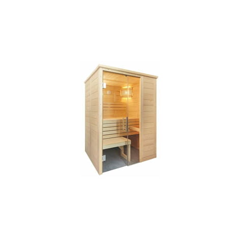 Sauna finlandese in massello Regina 18