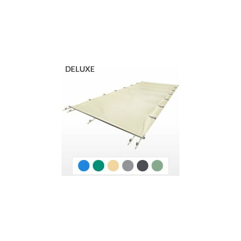 Copertura Isotermica Piscina Telo PE 400 Micron Rettangolare 10x5m Blu