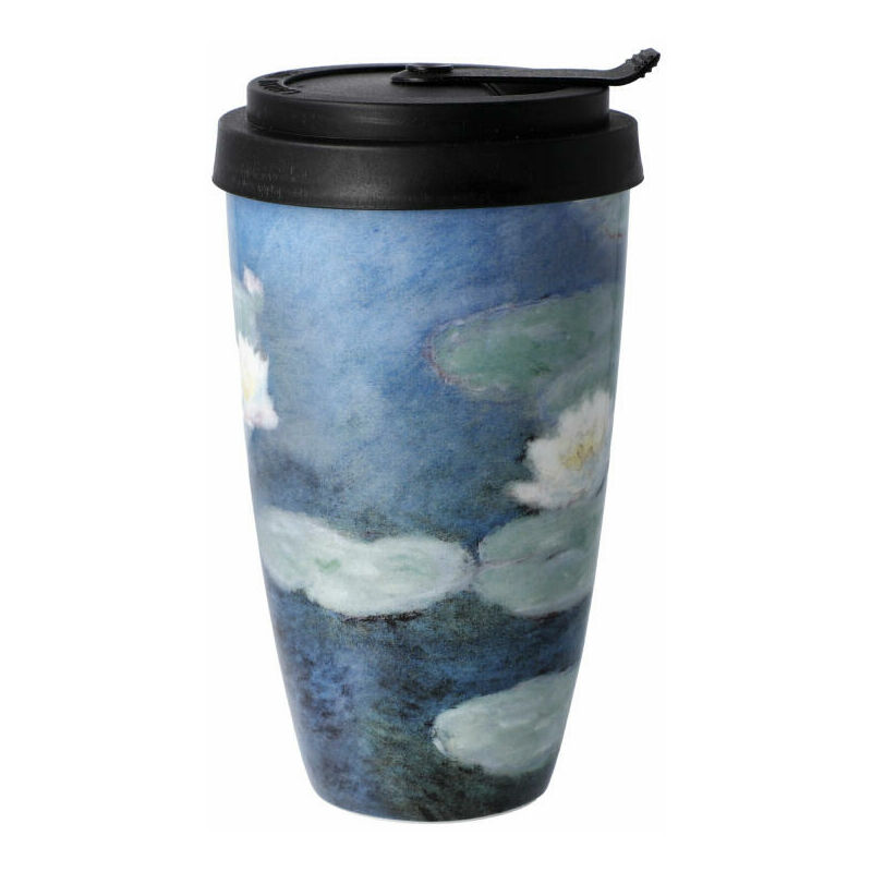 Goebel Mug To Go Claude Monet - Seerosen, Trinkbecher, Kaffeebecher, Artis  Orbis, Fine Bone China, Bunt, 500 ml, 67064011