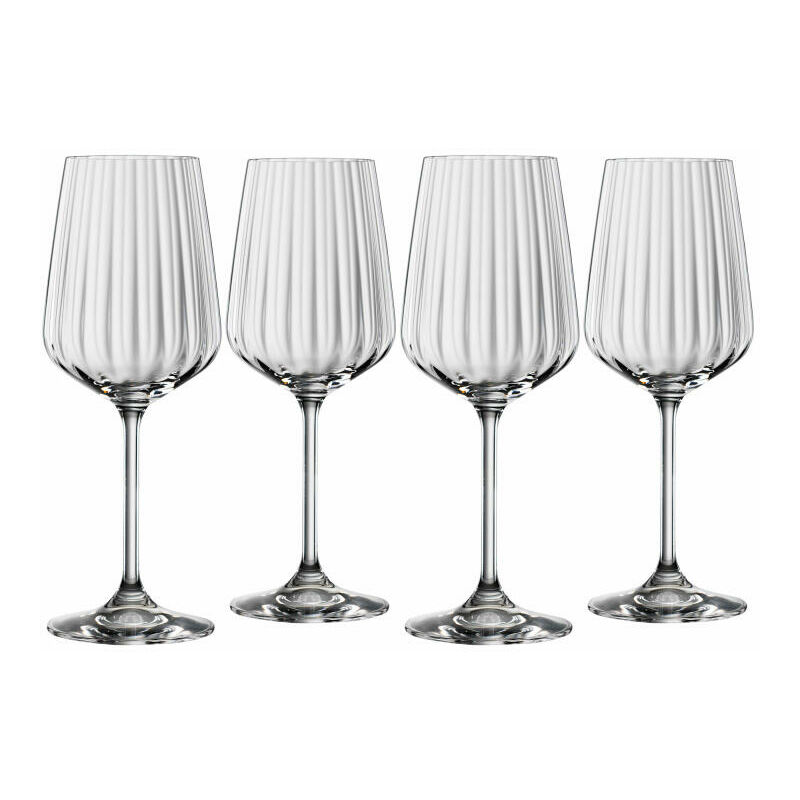 Style Kristallglas Spiegelau /& Nachtmann 4670182 4-teiliges Wei/ßweinglas-Set 440 ml