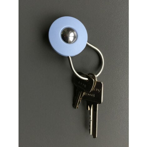 Authentics Orbit Schlüsselanhänger, Schlüsselorganizer, V2A, Gummi, Soft  Blue, 1000006