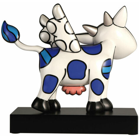 Goebel Figur Romero Britto - Flying Cow, Pop Art, Porzellan, Bunt, 31 cm,  66453161