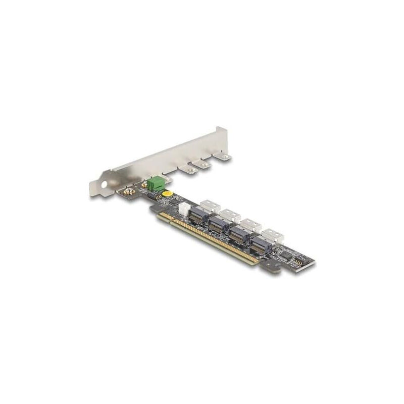 DeLOCK 89395 PCI-Express Karte - 4x SATA 6Gb/s Mit RAID Support