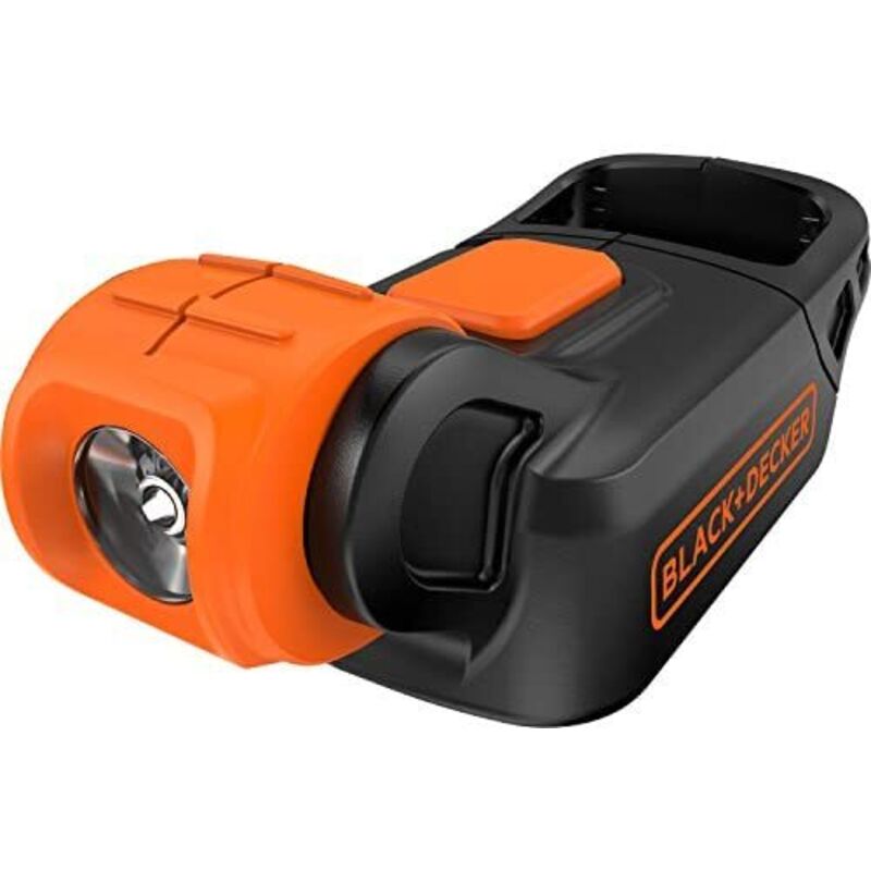 BLACK+DECKER BDCCF12N 12V Akku-Lampe – 9 LEDs, 50 Lumen, Schwenkbar Bis 90°, Für Werkstatt & Camping