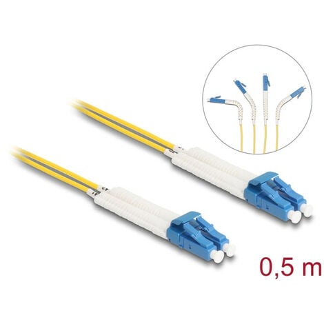 DeLOCK Delock LWL Kabel LC Duplex Zu LC Duplex Singlemode OS2 Winkelbar ...