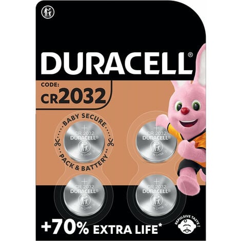 Duracell 5x DURACELL Knopfzelle Lithium CR2032 3V 2er-Bli 