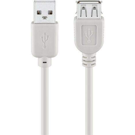 Goobay 95704 Cavo di prolunga USB 2.0 Hi-Speed 90°, 0,15 m