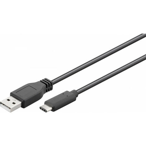 Goobay Sync Ladekabel Usb A Usb C M Schwarz